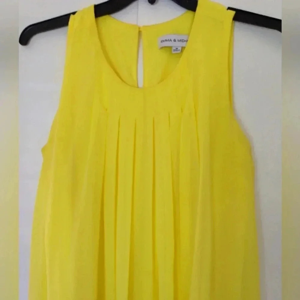 Yellow Women's Fashion Dress Size 16